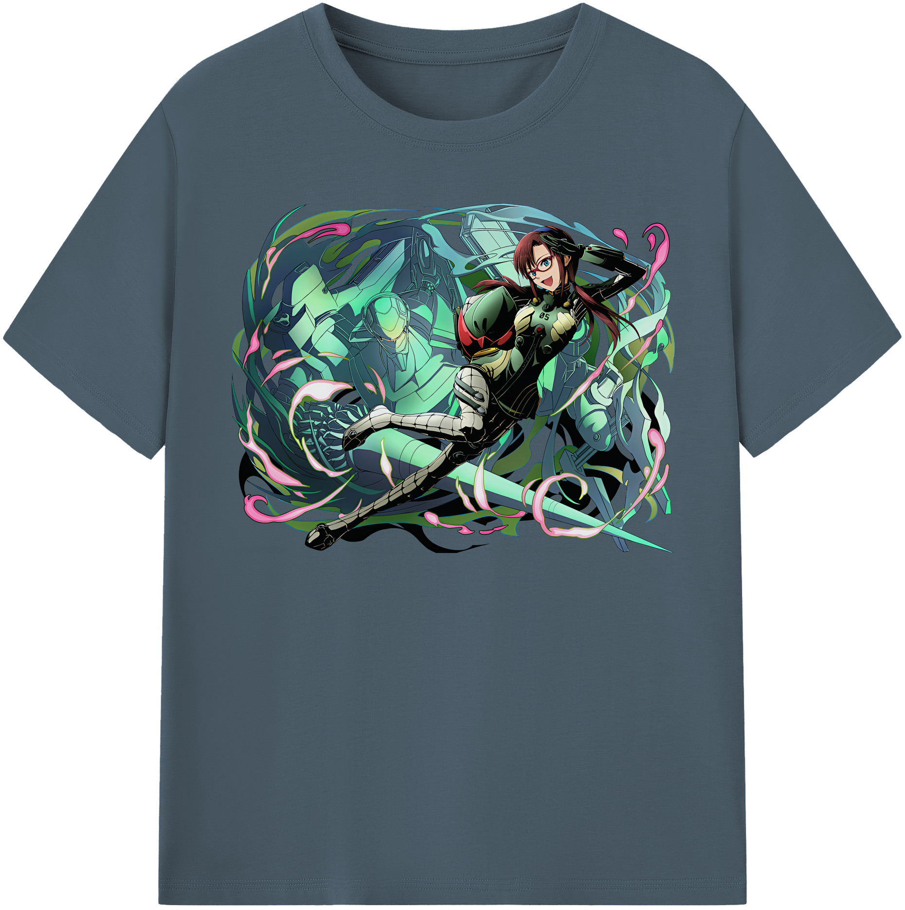 （画像用） EVA 新世紀エヴァンゲリオン 綿100％半袖Tシャツ（フロントプリント）